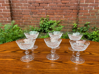 Waterford Tramore Crystal Champagne Stem Glasses - Image 1 of 6