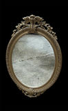 Victorian Gesso on Wood Oval Mirror - thumbnail 1 of 4