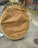 Victorian Gesso on Wood Oval Mirror  - thumbnail 3 of 4