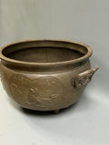 Antique Chinese Japanese Bonze Figurative Jardinière - thumbnail 6 of 7