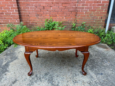 Mid-Century Cherry Coffee Table  - Image 1 of 4