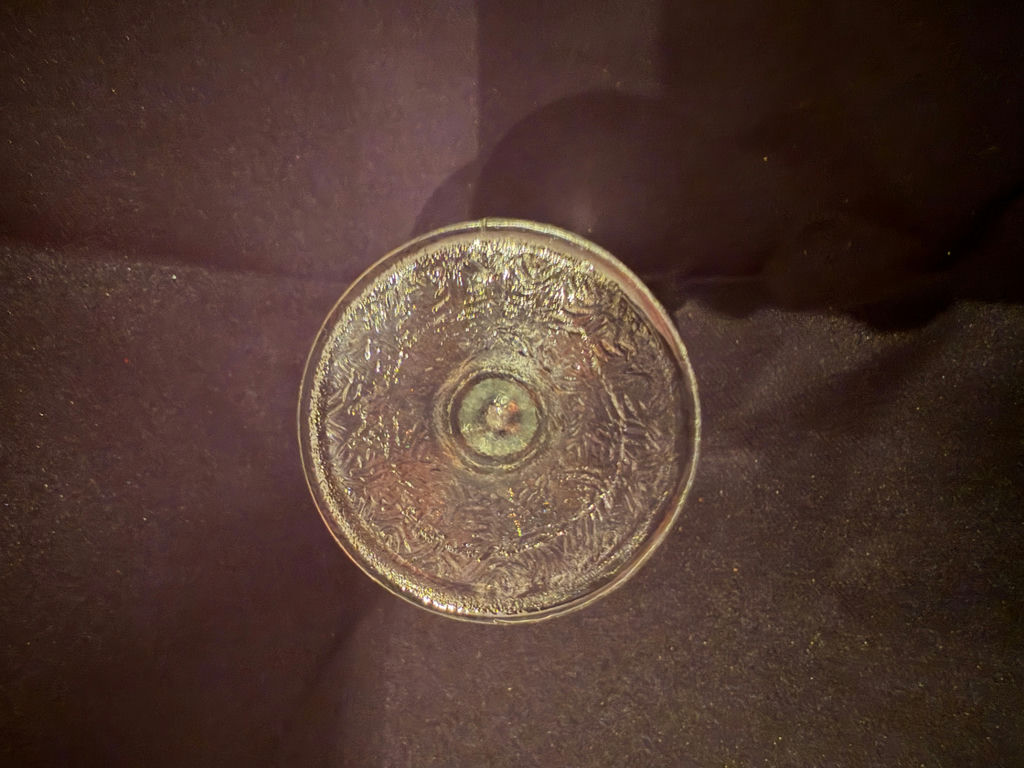 vintage clear glass egg cup - image 4 of 5