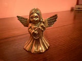 Vintage brass angel candle snuffer - thumbnail 2 of 3