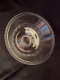 vintage clear pressed glass compote bowl - thumbnail 2 of 6
