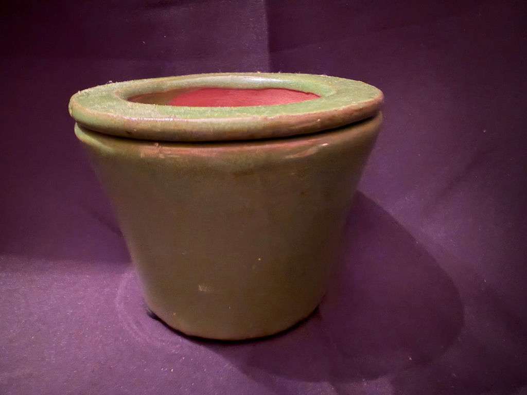 vintage ceramic planter - image 1 of 6