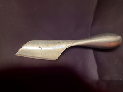 Crate & Barrel stainless steel cheese knife - Image 1 of 2