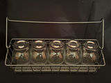 5-jar metal spice rack - thumbnail 1 of 4