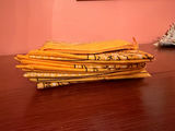8 Yellow Paisley Bandanas - thumbnail 1 of 2