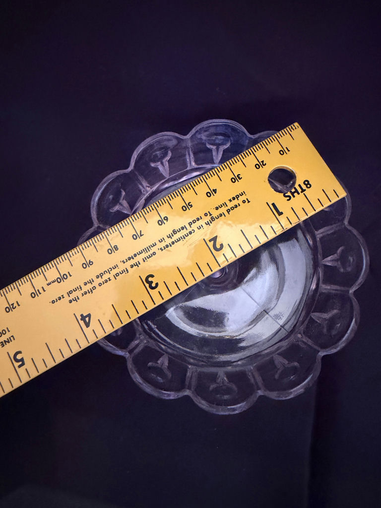 Early American Pattern Glass (EAPG) compote dish - image 3 of 3