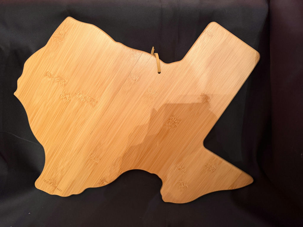 Totally Bamboo Destination Texas state-shaped board - image 6 of 6