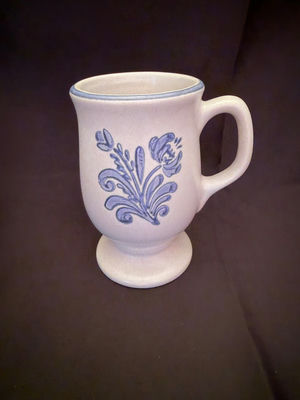 vintage Pfaltzgraff Yorktowne footed pedestal mug  - Image 1 of 3