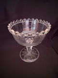 Antique open footed compote - thumbnail 1 of 3