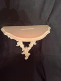 vintage-style decorative acanthus leaf wall shelf - thumbnail 2 of 4