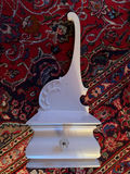 Decorative white wooden corbel wall shelf - thumbnail 1 of 8
