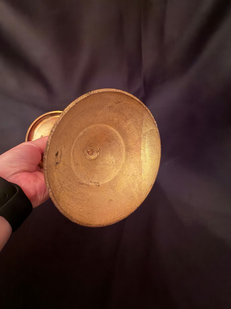 Vintage brass candlestick holder - image 4 of 5