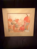 pumpkin patch art screen-print - thumbnail 1 of 5