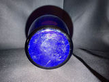 vintage cobalt blue glass vase - thumbnail 2 of 3