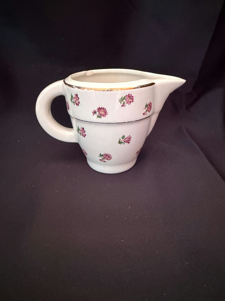 vintage porcelain creamer - image 1 of 5