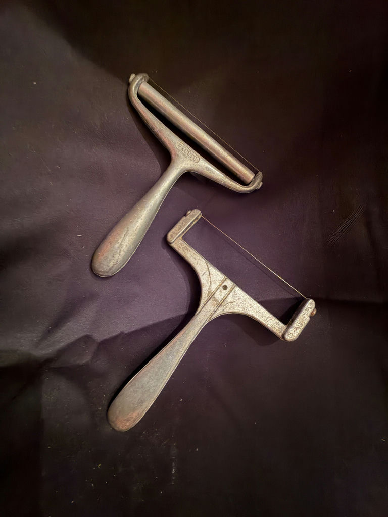vintage wire cheese slicers - image 1 of 1