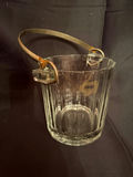 Mid-century Italian faceted glass ice bucket - thumbnail 1 of 2