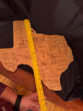 Totally Bamboo Destination Texas state-shaped board - thumbnail 5 of 6