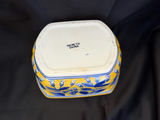 vintage Chinese Chinoiserie porcelain dish - thumbnail 3 of 3