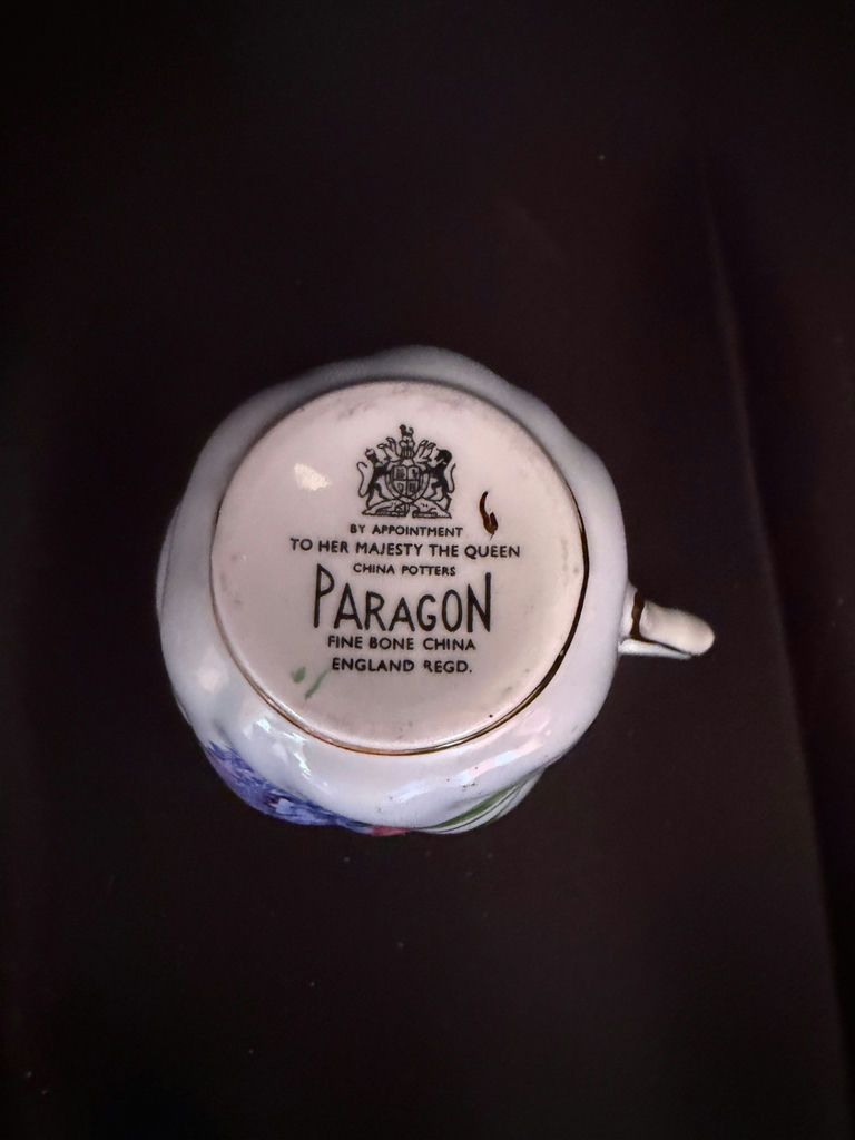 Vintage Paragon bone china creamer - image 3 of 4
