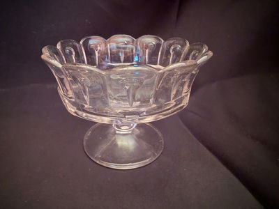 Early American Pattern Glass (EAPG) compote dish - Image 1 of 3