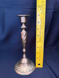 Vintage brass candlestick - thumbnail 2 of 2