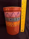 hand-painted terracotta planter - thumbnail 6 of 6