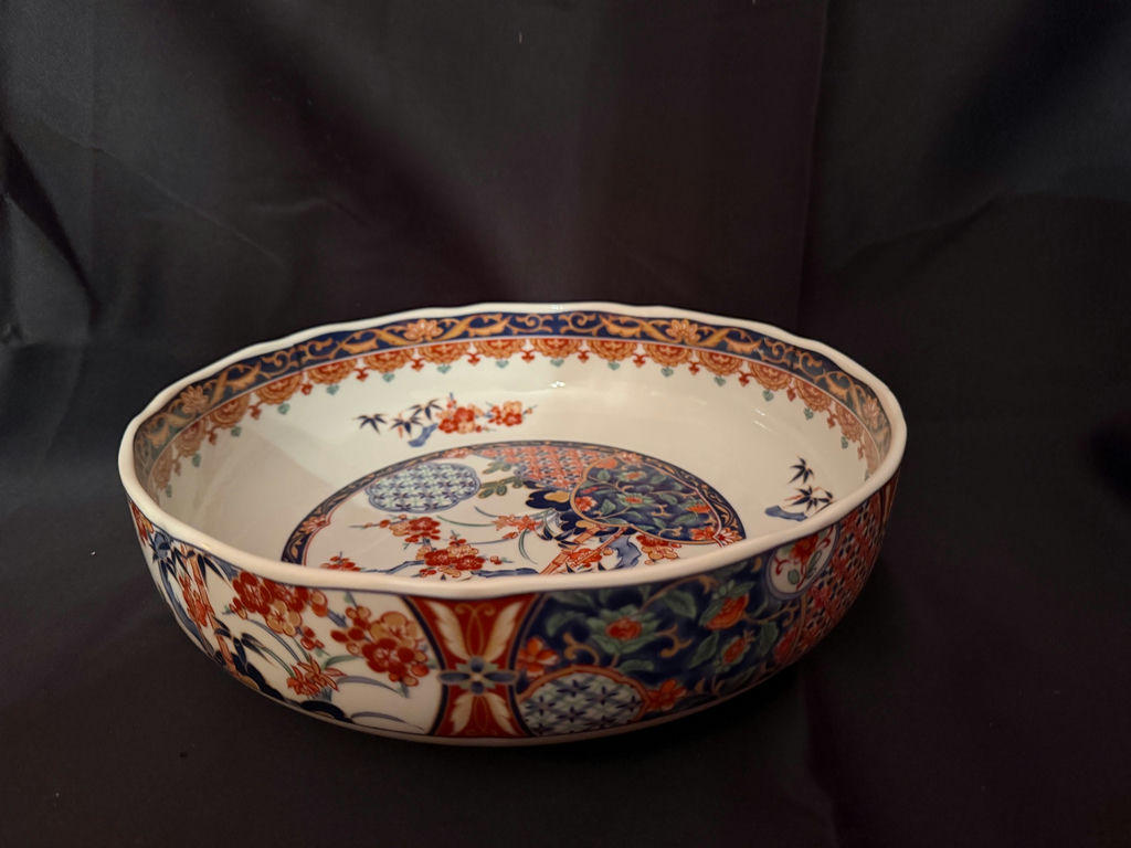 Japanese Imari-style porcelain bowl, - image 3 of 5