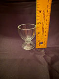 vintage clear glass egg cup - thumbnail 5 of 5