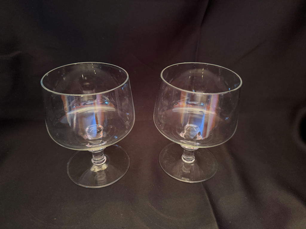 vintage Princess pattern brandy snifter glasses - image 1 of 2