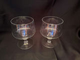 vintage Princess pattern brandy snifter glasses - thumbnail 1 of 2