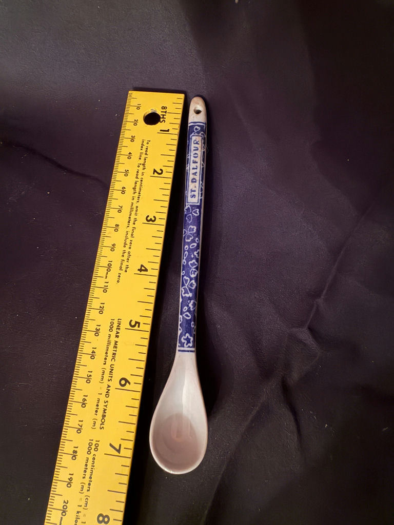 St. Dalfour ceramic spoon - image 3 of 5