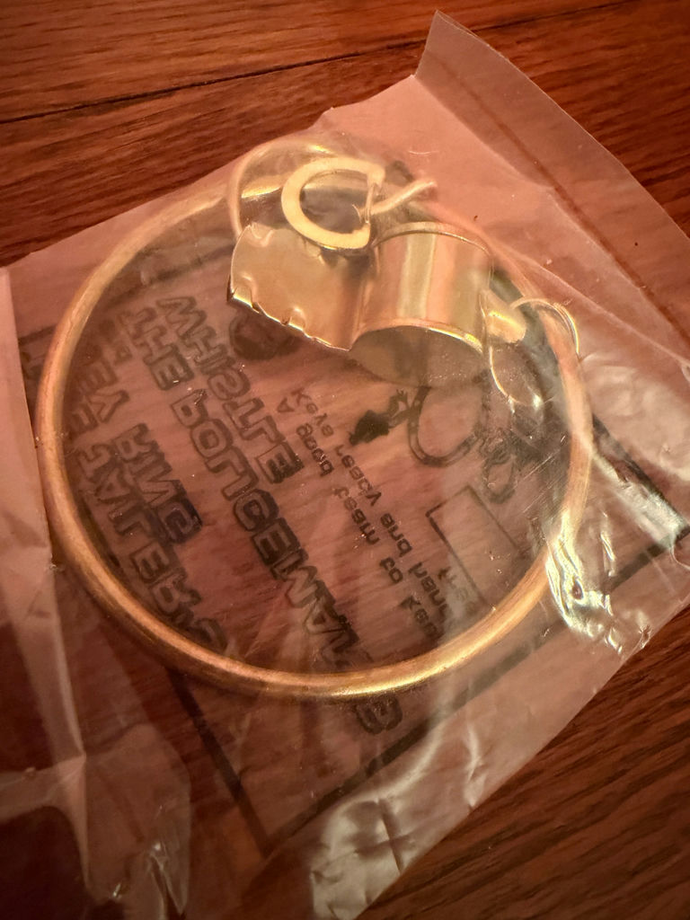 vintage "Jailer's Key Ring and The Policeman's Whistle" set in its original packaging. - image 1 of 2