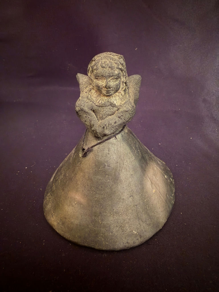 Vintage Mexican folk art bell - image 2 of 5