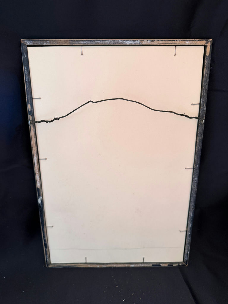 framed architectural drawing - Church of Saint-Séverin in Pari - image 2 of 2