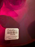 Ruby red glass hurricane candle holder - thumbnail 6 of 8
