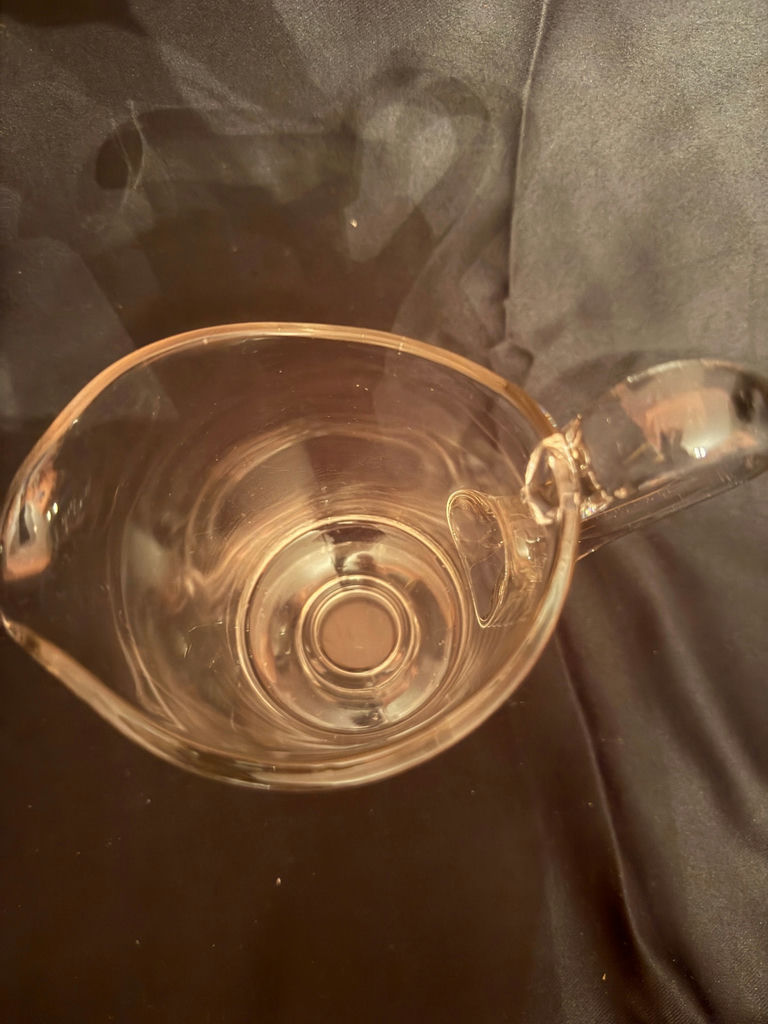 EAPG (Early American Pattern Glass) pedestal glass pitcher - image 2 of 4
