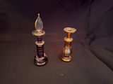 decorative Egyptian glass perfume bottles - thumbnail 2 of 3