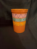 hand-painted terracotta planter - thumbnail 2 of 6