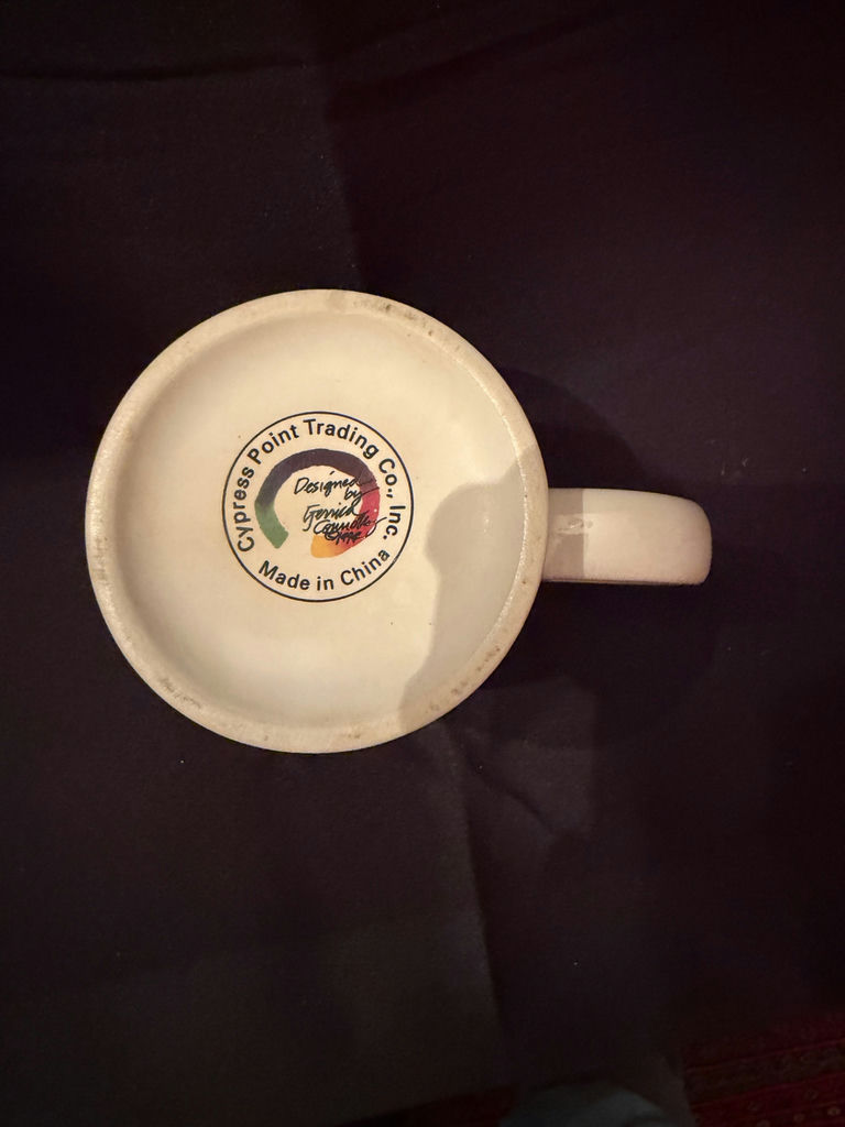 Collectible ceramic coffee mug - image 5 of 6