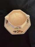 Vintage octagonal ceramic platform gravy boat  - thumbnail 2 of 5