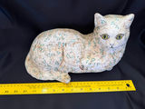 vintage, hand-painted cat figurine  - thumbnail 5 of 6