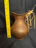 Vintage hand-hammered copper pitcher or ewer - thumbnail 7 of 7