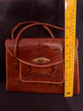 Hand tooled Mexican Leather Handbag - thumbnail 7 of 20
