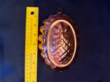 vintage copper mold shaped like a pineapple - thumbnail 2 of 2