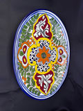 handcrafted Talavera Mexican pottery plate - thumbnail 1 of 4