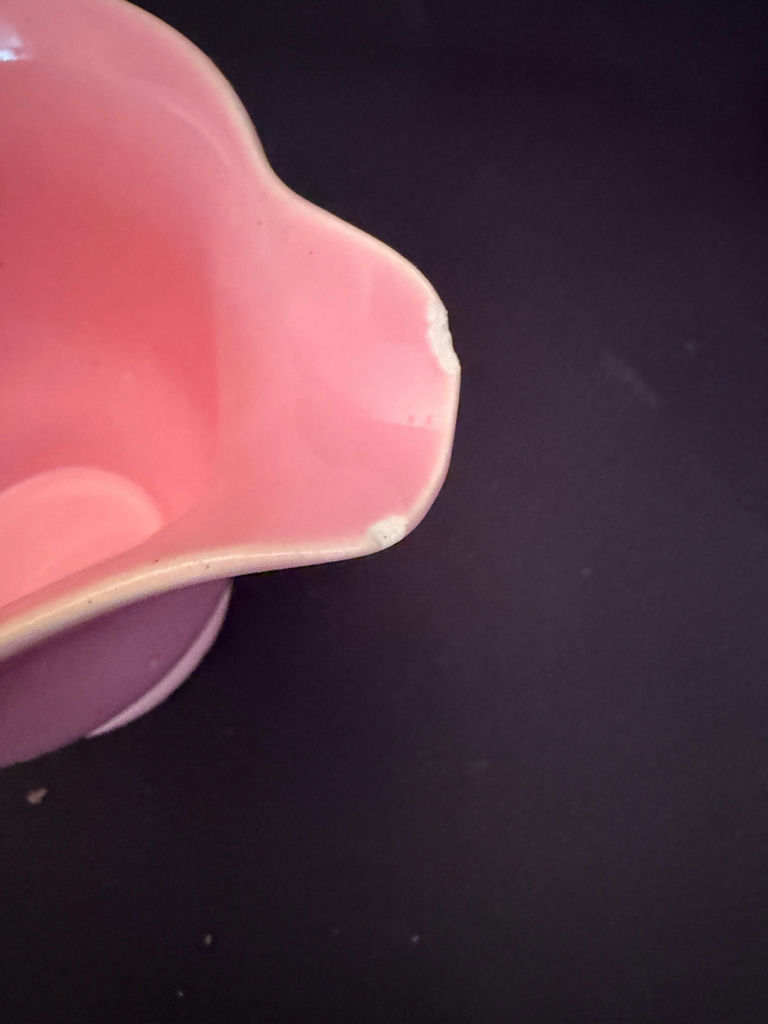 W.S. George vintage pink creamer - image 3 of 5